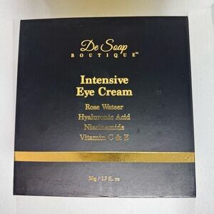 De Soap Boutique Intensive Eye Cream - Black and Gold